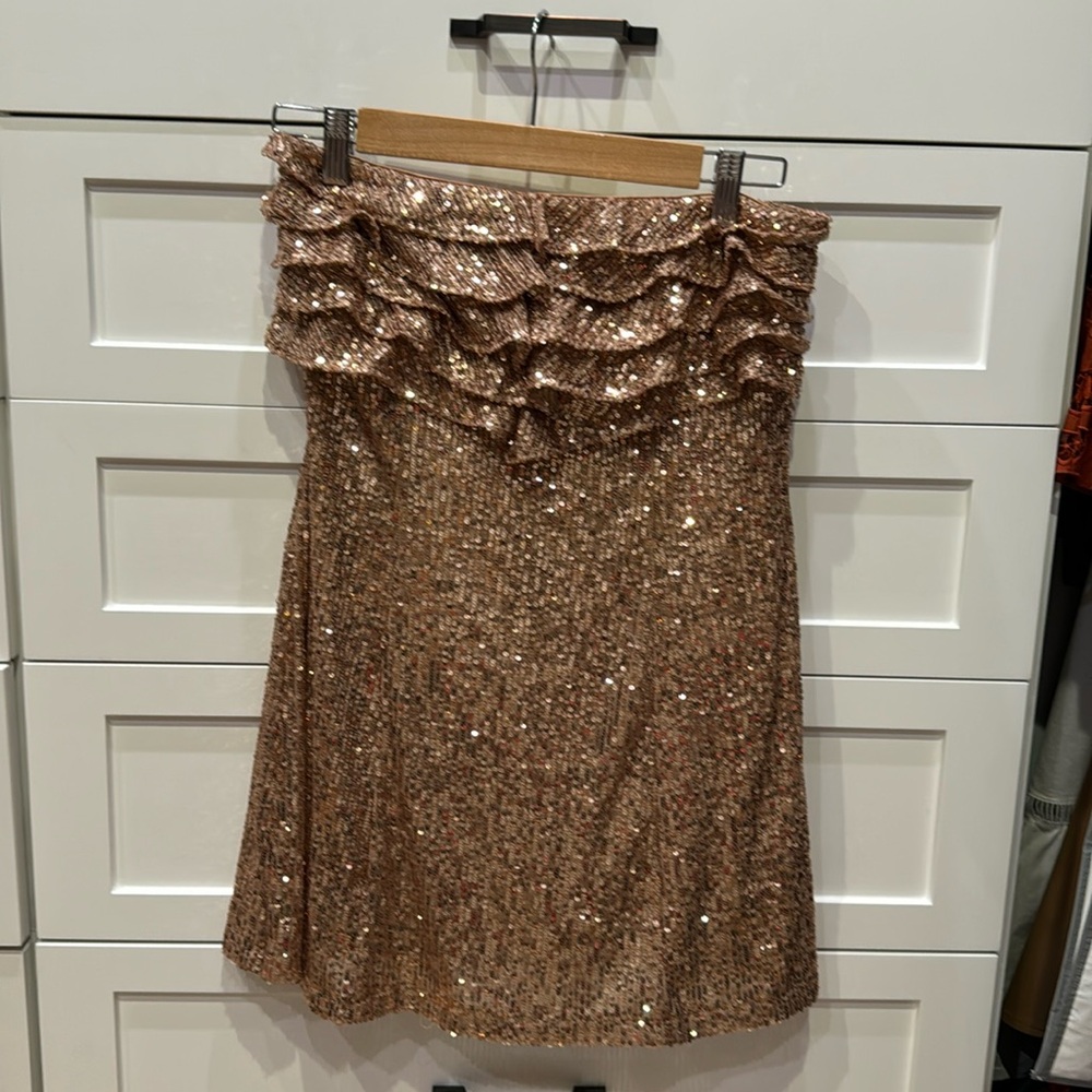 Free people sequin dress never worn without tags